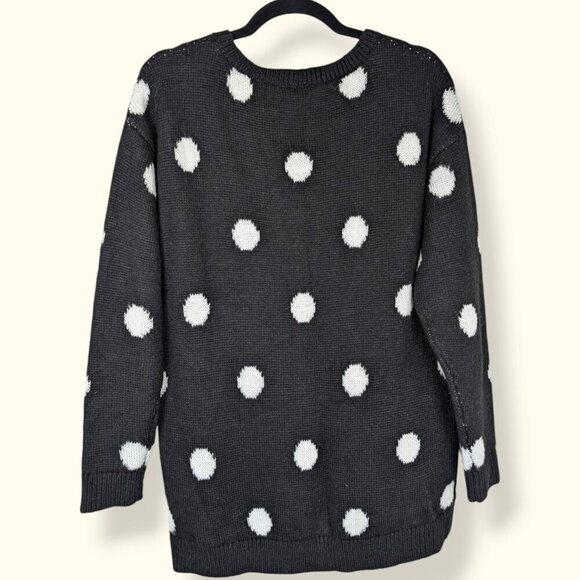 Disney x Divided Minnie Mouse Polka Dot Knit Sweater - Picture 5 of 7